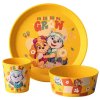 3dílná dětská jídelní sada Tlapková patrola, vseprokaravan.cz