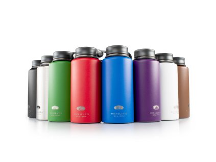 Termoska GSI Outdoors Microlite Twist 1000 (Barva Onyx (černá))