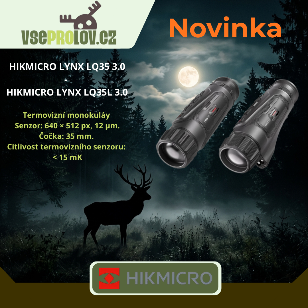 HIKMICRO LYNX 3.0 – dva nové modely pro náročné pozorovatele