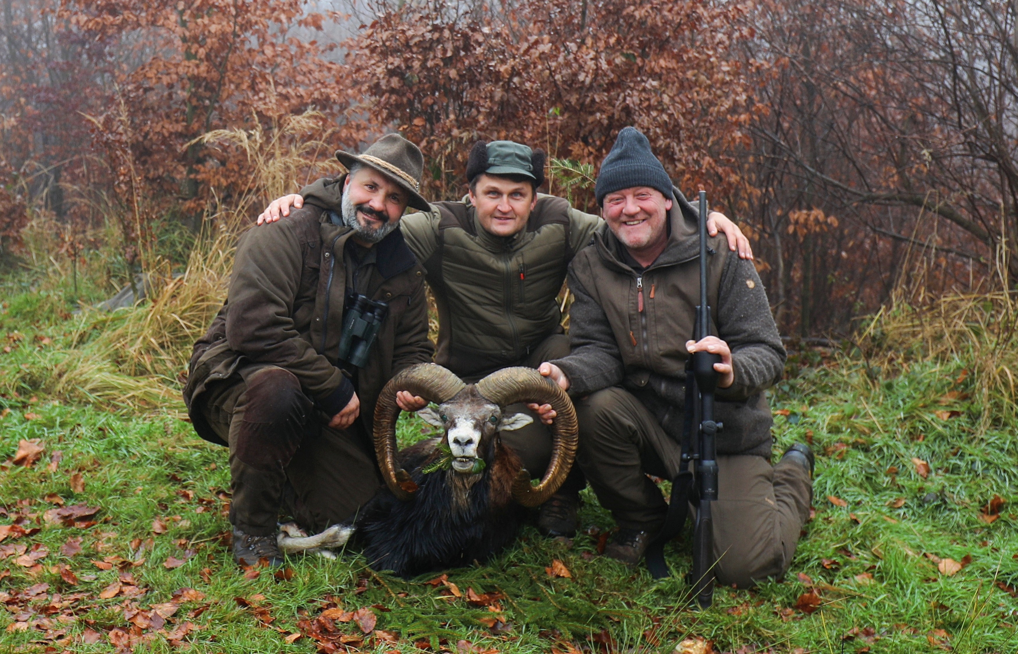 Mobil - úlovek muflon