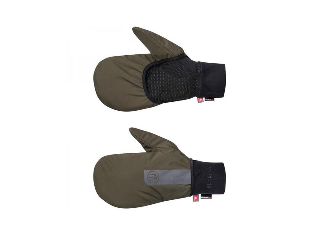 Padded Double rukavice - Green Moss (velikost oblečení S)