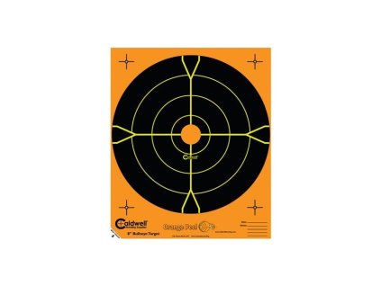 Orange Peel Bullseye Targets  8