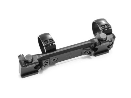 Montáž MAKuickt na CZ 527 s kroužky nízká