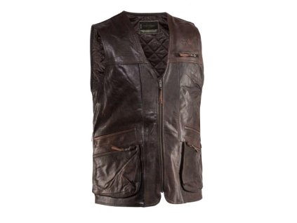Kožená vesta Bull Leather (velikost oblečení S)