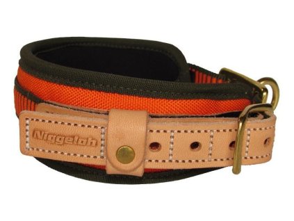 obojek NIGGELOH - Tracking Collar, oranžový (Velikosti obojků XS)