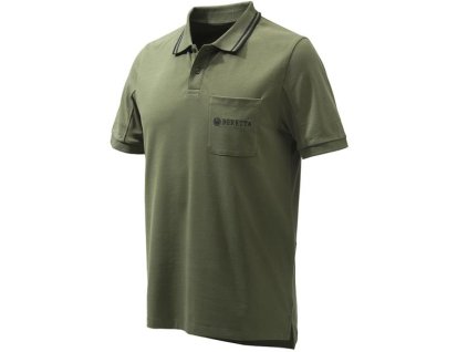 Airmesh Polo tričko - Green (velikost oblečení S)
