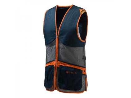 Full Mesh vesta - Blue total eclipse & Grey (velikost oblečení S)