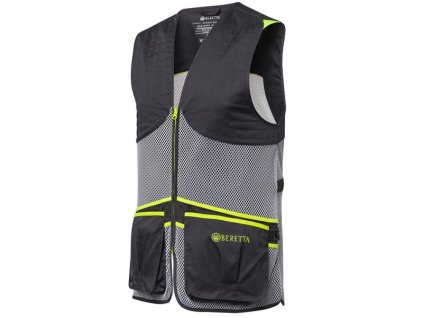 Full Mesh vesta - Ebony & Ice Grey (velikost oblečení S)