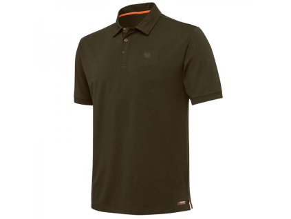 Tech Corporate polo triko SS - Green Moss (velikost oblečení S)