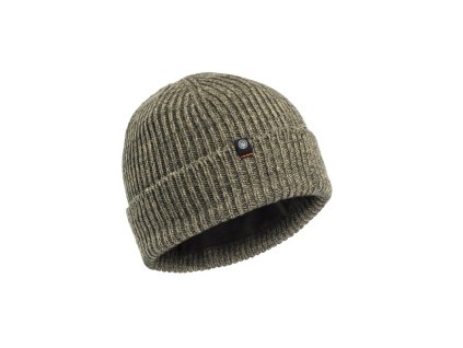 7030 Marten Beanie ciapka Green Stone Bark