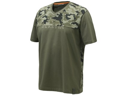 4433 beretta camo tricko green