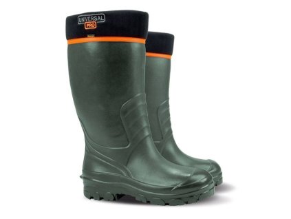276 DEMAR Myslivecke zateplene holinky NEW UNIVERSAL PRO zelene