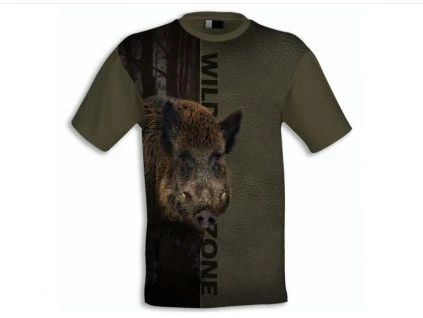 Výprodej - Wildzone Divočák - myslivecké tričko - M