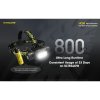 4794 11 nitecore hc68 celovka 2000 lm 2 x luminus sst 40 w a sekundarni cervena diody 1x18650 usb c dobijeci