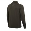 6352 stretch tech half zip fleece mikina green moss 01