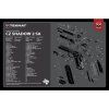 11833 TEK R17 CZSHDW2 1 GUN CLEANING MAT