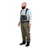 Men's Boundary Zip Stockingfoot Wader - Stone/Otter