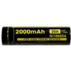 IMR 18650 Li-Mn akumulátor 3,6V / 2000mAh, 7,2Wh (30A)