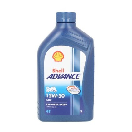 163760 1 4t motorovy olej shell advance ax7 15w50 1l api sm jaso ma 2