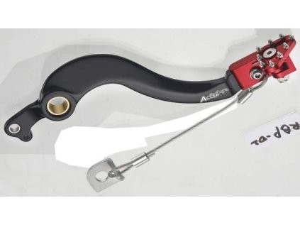 177699 accel brzdova packa nozni honda crf 250r 10 13 barva cervena