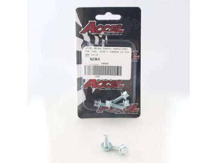 120167 accel brzdove srouby zadni sada 6 ks m6 yamaha yz yzf wrf 98 16