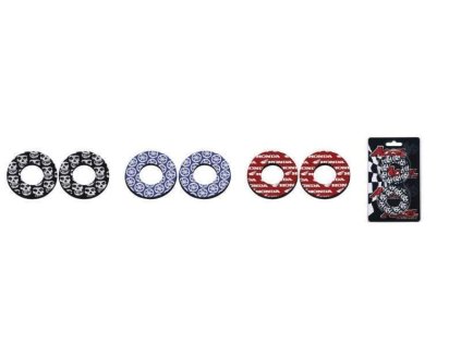 120908 accel podlozky gripu na rukojeti donut barva modra sada 2 kusy