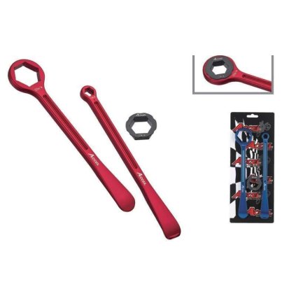 178335 accel sada montpaky 23 24cm alu7075 kovane s klicem 10 13 27 32 mm barva oranzova