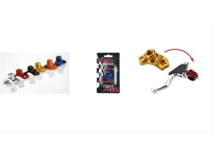 121754 accel uchyt zrcatka barva cerna