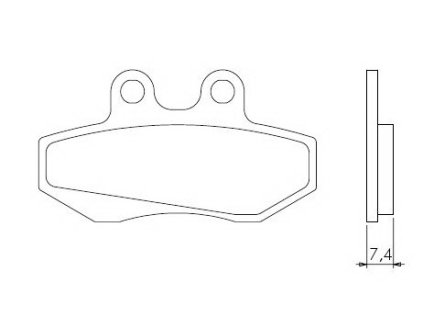 23318 1 brenta brzdove desticky sintrovane ft4055