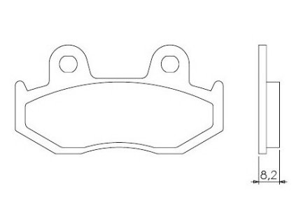 23501 1 brenta sintrovane brzdove desticky ft4034b ft4190