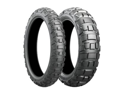 BRIDGESTONE pneumatika 100/90-19 BATTLAX ADVENTURECROSS AX41 57Q TL přední DOT 14/2025
