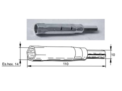 162560 1 buzzetti klic na svicky honda 14mm 110mm