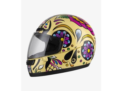 nzi activy 3 mexican skulls full face helmet 150325g582