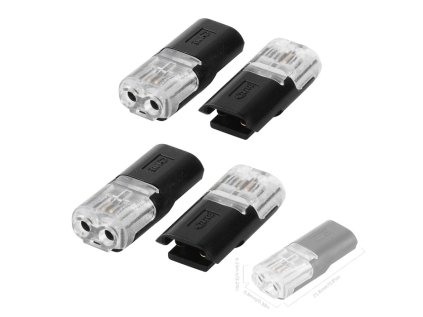 160781 konektor dvoukolikovy sada 4ks 0 35 0 75mm