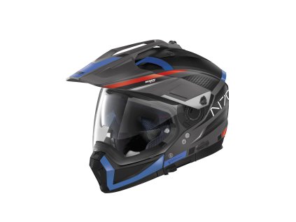 158195 1 moto helma nolan n70 2 x earthquake n com flat lava grey 48 l