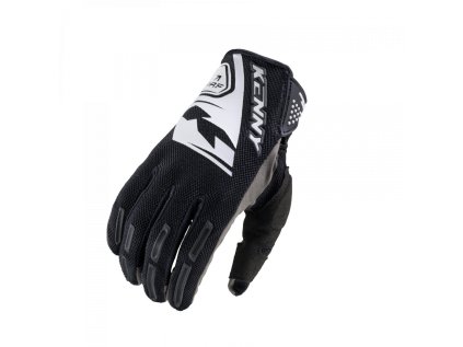 208635 mx enduro rukavice na motorku kenny performance cerne bile velikost l