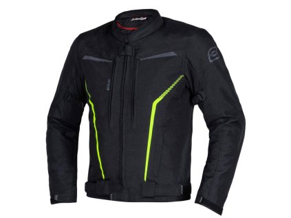 137444 ozone delta iv cerna fluo zluta textilni bunda 7xl