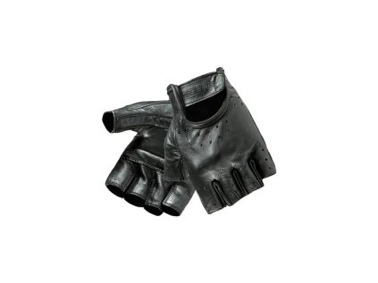 137231 ozone rascal cerne bezprste kozene rukavice s