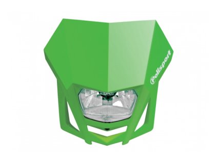 POLISPORT přední světlo LMX, barva zelená