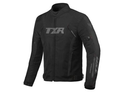 Prodloužená bunda na motorku TXR Gunner černá