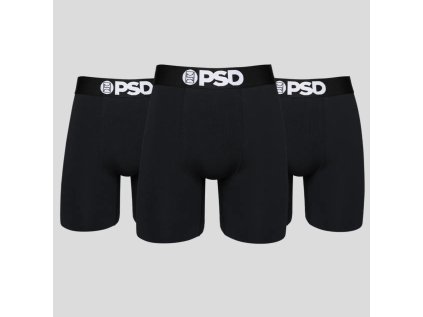 PSD Solids 3 Pack Black