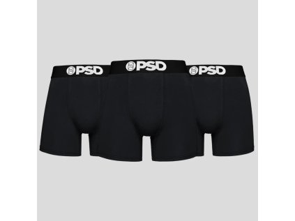 PSD Solids 3 Pack Black (2)