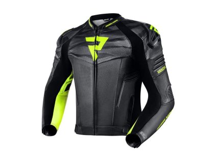 138761 rebelhorn vandal cerna fluo zluta kozena bunda 62