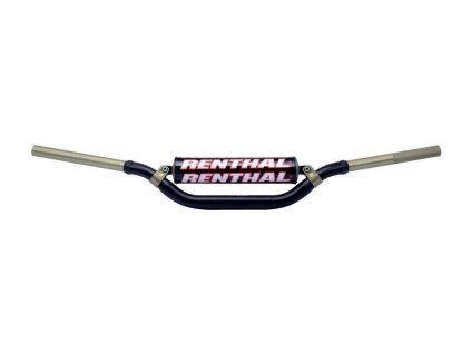 177279 renthal riditka 1 1 8 cala 28 6mm mx twinwall handlebar black rc mini 85cc padded