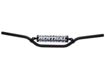 177399 renthal riditka 7 8 cala 22mm mx mini handlebar black rc mini padded barva cerna s