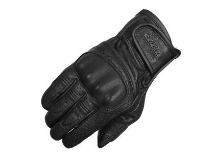 Rukavice na motorku TXR Legend černé perforované