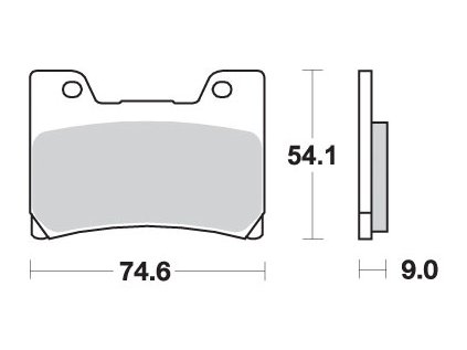 159941 sbs brzdove desticky kh160 street excel