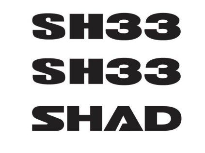 SHAD Samolepky D1B333ETR pro SH33