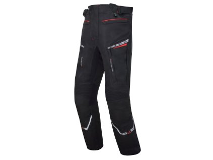 153248 spark avenger evo panske textilni moto kalhoty cervena cerna 5xl