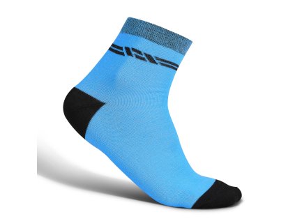 Sportovní polovysoká ponožka TXR Neon modrá